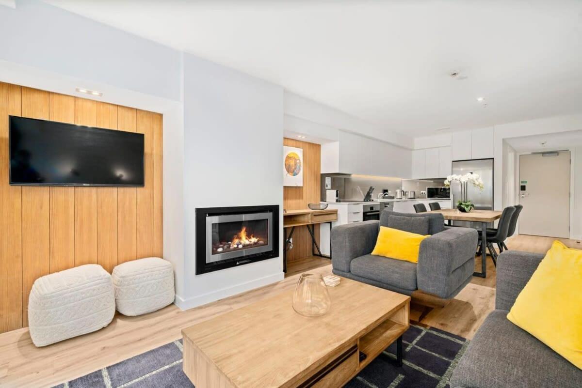 Cozy Coronet Peak Apartment At La Residence Du Parc クイーンズタウン エクステリア 写真